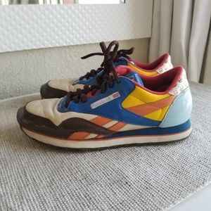 Reebok Shoes | Rare Reebok | Vintage Rolland Berry Sneakers | Color: Blue/Brown | Size: 8.5 | Salvimorenaza's Closet
